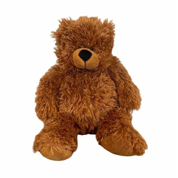 Chrisha Creations Bear Playful Plush Stuffed Animal 2003 Brown 16" No Sound - Picture 1 of 8